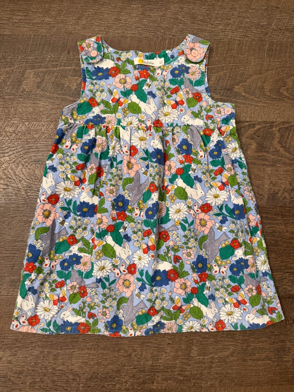Baby Boden corduroy jumper dress